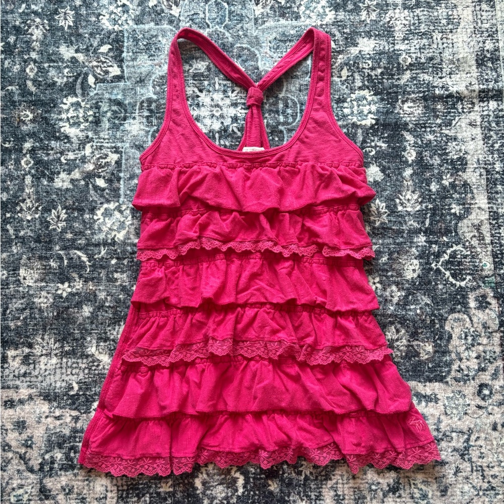 Abercrombie & Fitch Vibrant Pink Top